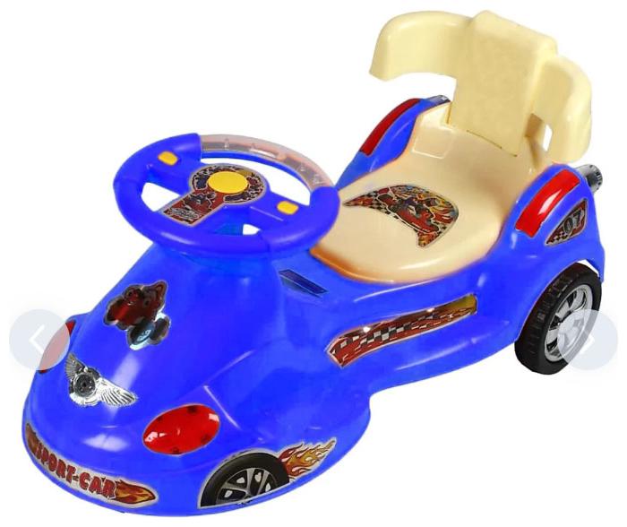

Oh Baby Baby Metro Train Magic Car With Multicolor Ride On Car With Light And Music With Back Support 80 Kg Weight Capacity For Girls And Boys With Best Quality Plastic For Ur Kids
