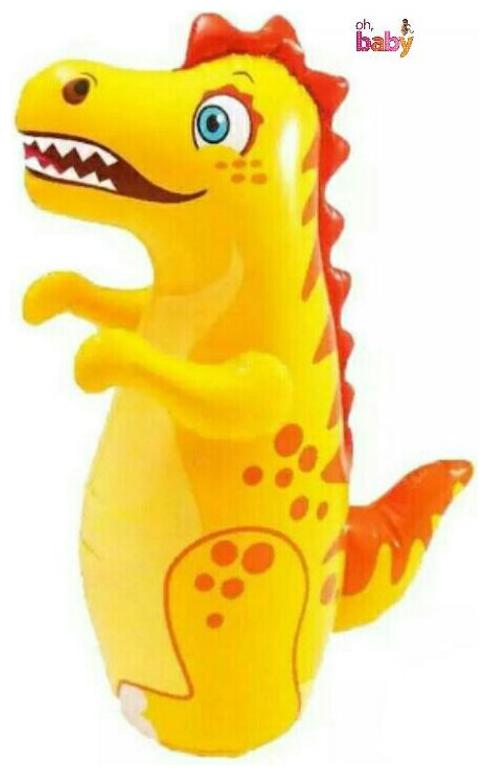 

OH BABY BABY DROGON SHAPE Inflatable 3D HIT ME BOXING WITH YELLOW COLOR FOR YOUR KIDS SE-AT-02