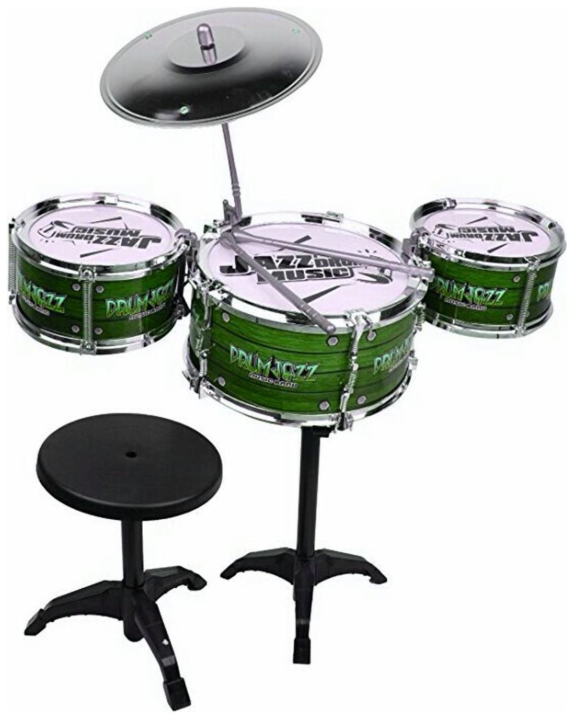 

OH BABY BABY The New And Latest Jazz Drum Set For Kids With 3 Drums And 2 Sticks SE-ET-174