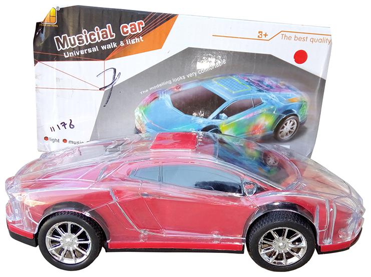 

OH BABY BABY 3D LIGHT MUSICAL POWER WITH AUTOMATIC SENSOR ferrari WHITE COLOR CAR FOR YOUR KIDS SE-ET-03