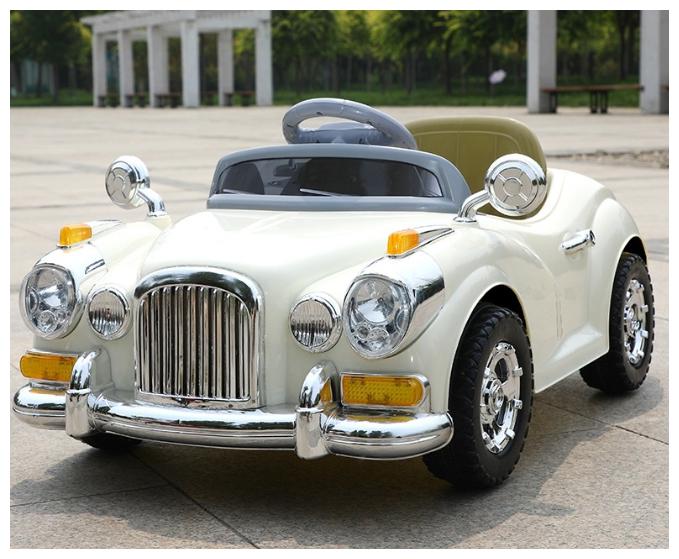 

Oh Baby Baby Battery Operated ROLLS ROYCE -1978 Car WITH DUAL DOOR OPENING CREAM Color With Remote Control And Mobile Music Connectivity For Your Kids SE-BOC-25