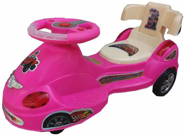 Oh Baby Baby metro train Shape With Back Support Musical Light Magic Car For Your Kids SE-MC-19