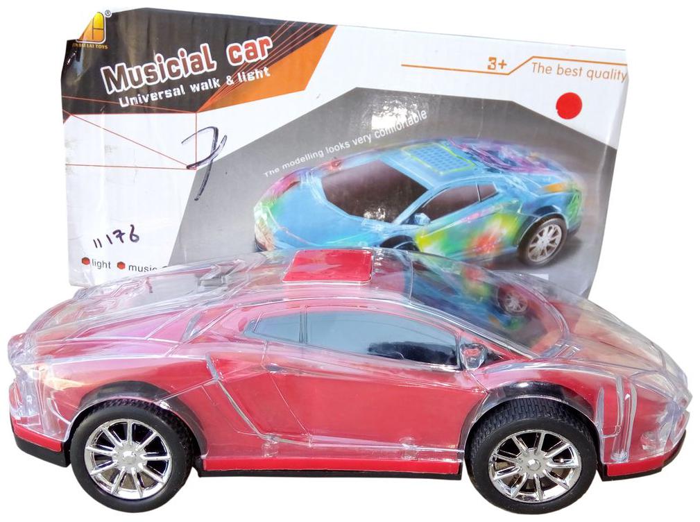 

OH BABY BABY 3D LIGHT MUSICAL POWER WITH AUTOMATIC SENSOR ferrari WHITE COLOR CAR FOR YOUR KIDS SE-ET-03
