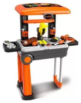 

Oh Baby Branded Machainic Toll Box Luxury Pretend Play Tool Set With Handy Suitcase For Kids Assorted