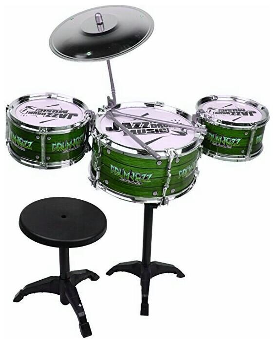 

Oh Baby Branded Jazz Drum Instruments Set Kit Musical Toy For Your Kids