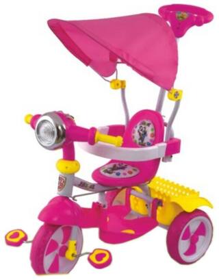 Buy Oh Baby Cycle Baby Tricycle With Cycle Color Pink Se Tc 134