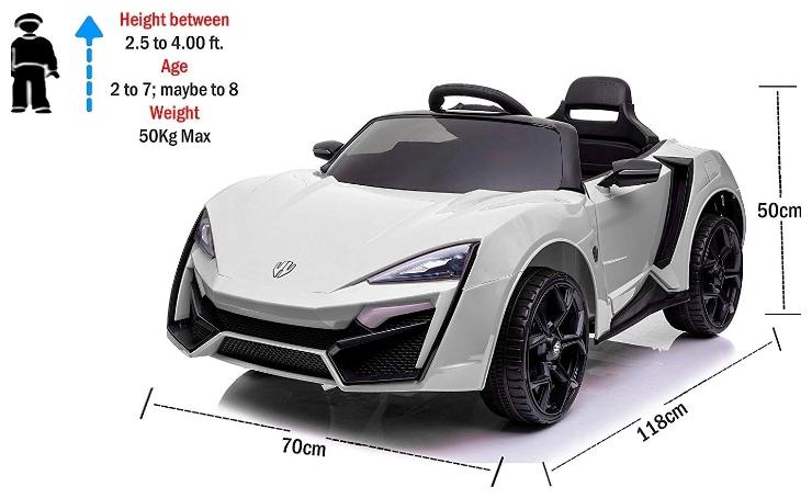 

Oh Baby Electric Rechargeable Assorted Ride-on car - 2-4 years