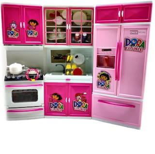 Buy Oncemore Compatible By New Kitchen Set Toys For Kids Girl Online At Low Prices In India Paytmmall Com
