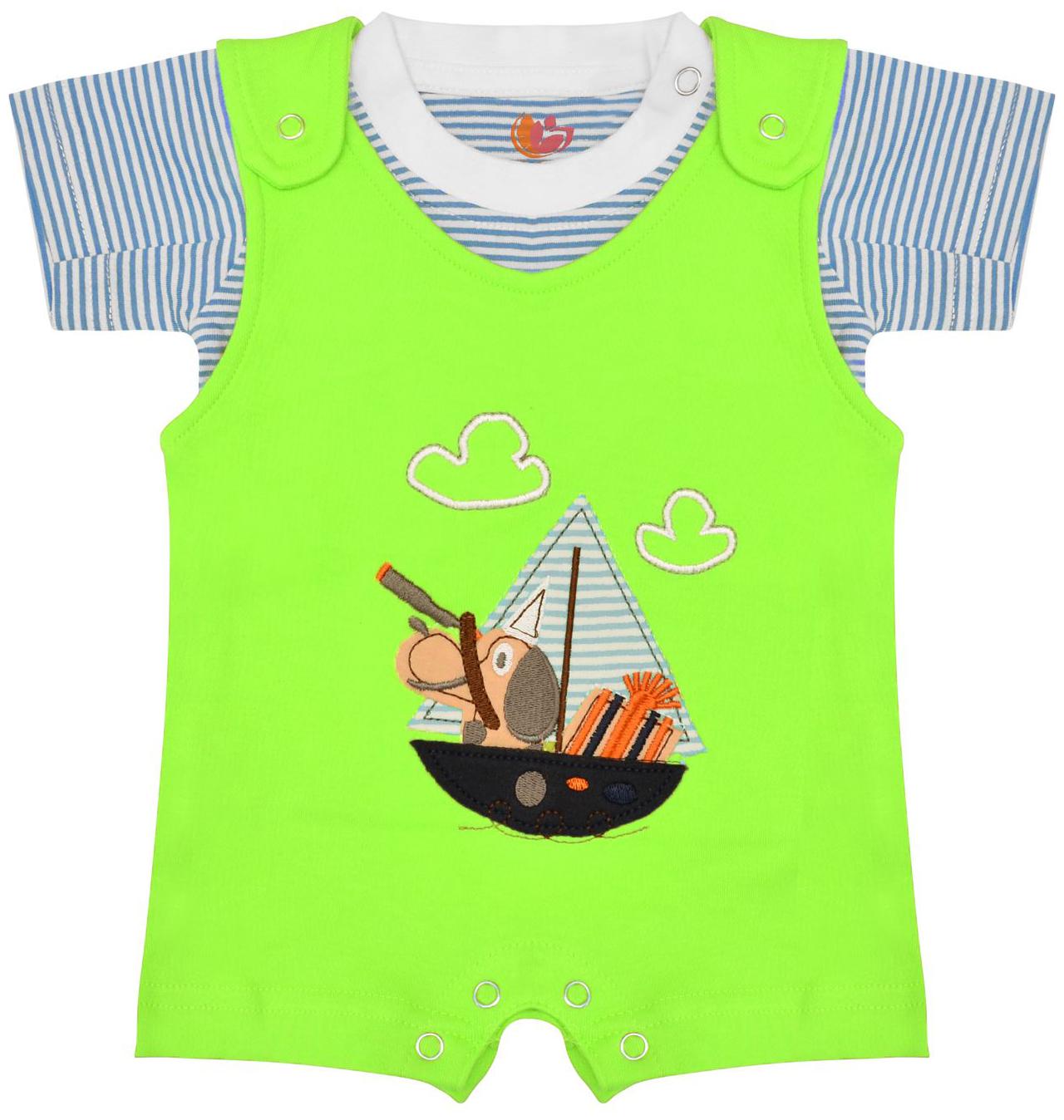 

Orange and Orchid Unisex Cotton Printed Onesie - Multi