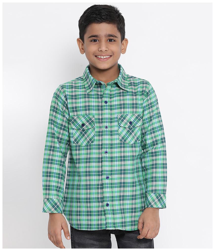 

Oxolloxo Boy Cotton blend Checked Shirt Multi