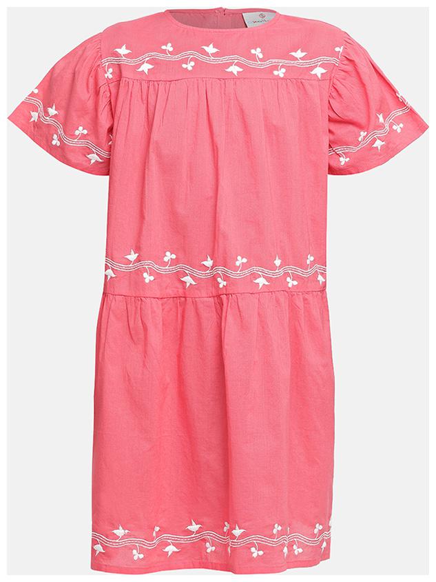 

OXOLLOXO Girl Cotton Striped Top - Pink