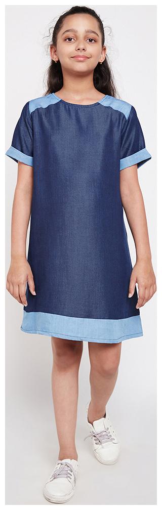 

OXOLLOXO Frocks and Dresses For Girl (Blue)