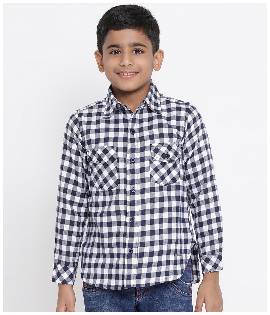 

Oxolloxo Boy Cotton blend Checked Shirt Multi