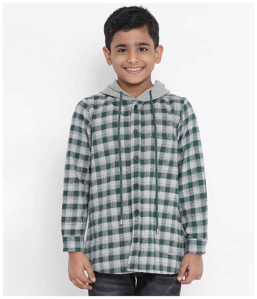 

Oxolloxo Boy Cotton blend Checked Shirt Multi