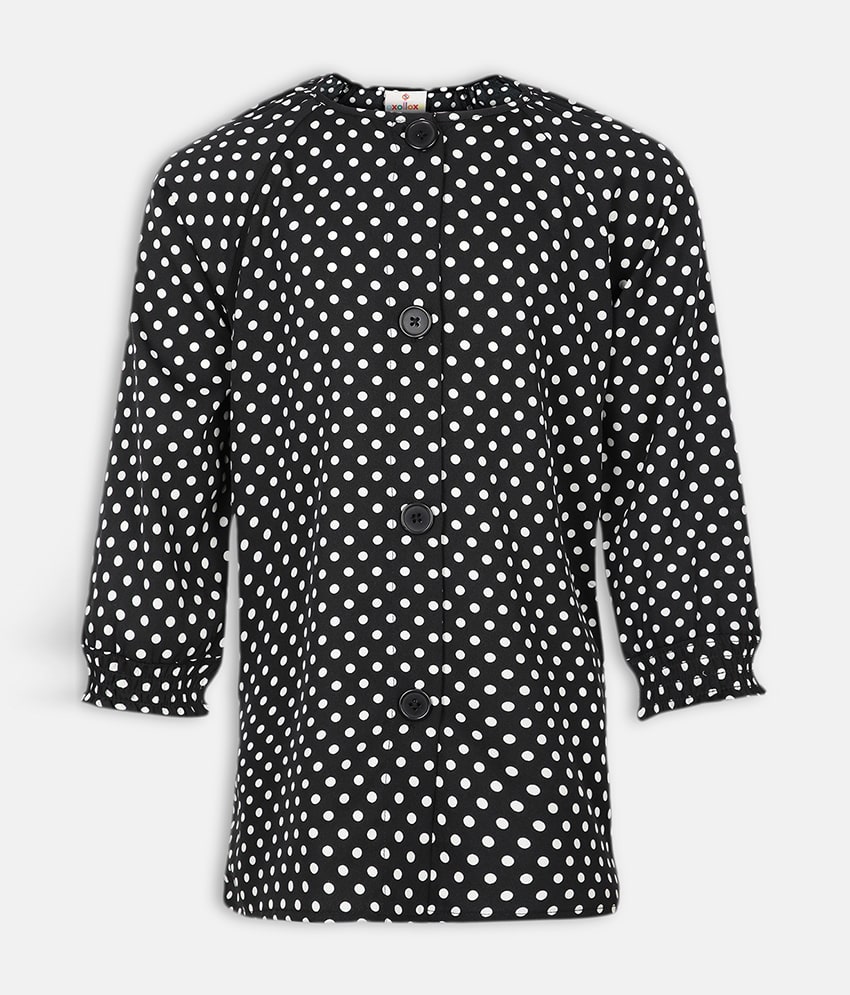 

Oxolloxo Girl Polyester Polka dots Top - White