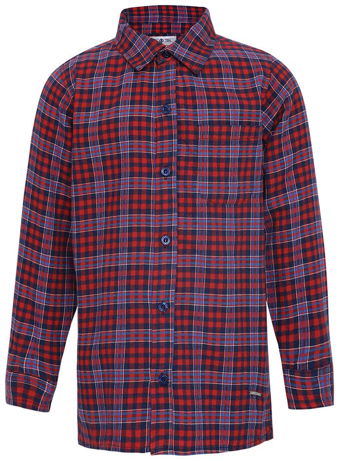 

Oxolloxo Boy Cotton Checked Shirt Red