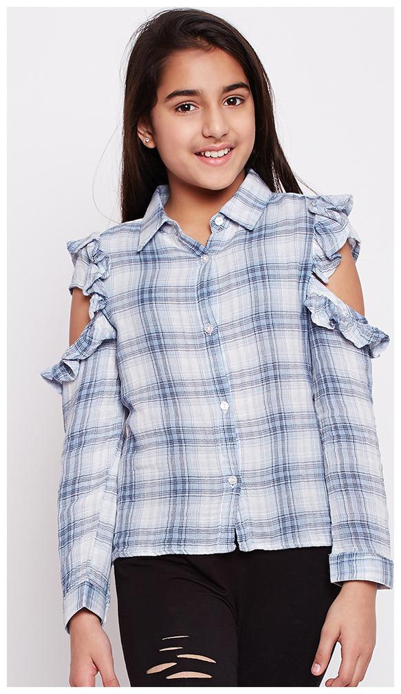 

OXOLLOXO Tops Tees Shirts For Girl (Blue)
