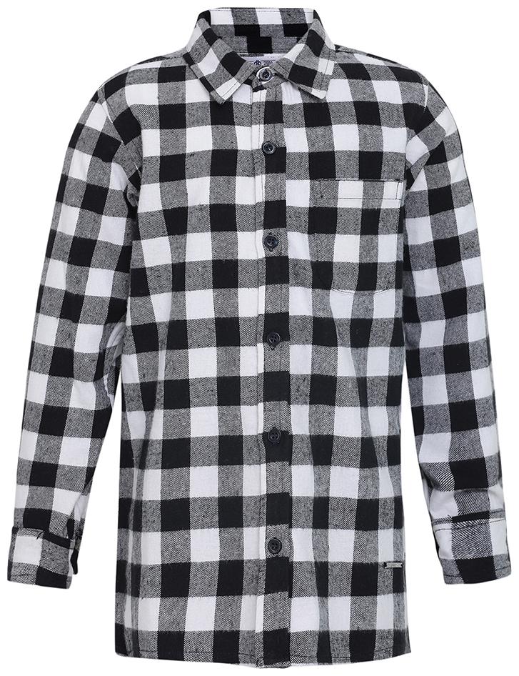 

Oxolloxo Boy Cotton Checked Shirt Black