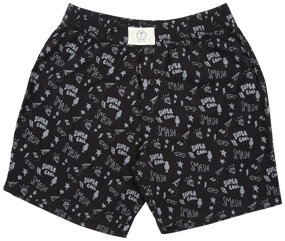 

Palm Tree Baby Boy Black Shorts