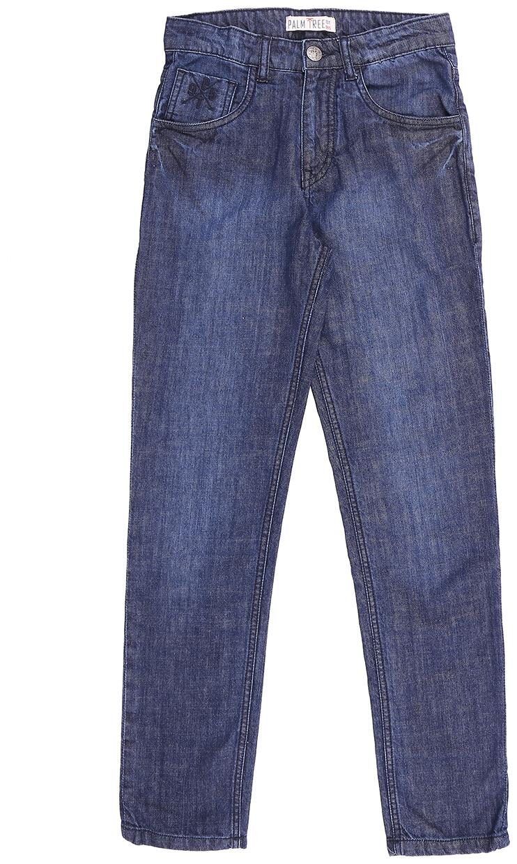 

Gini Jony Baby boy Denim Solid Jeans - Blue