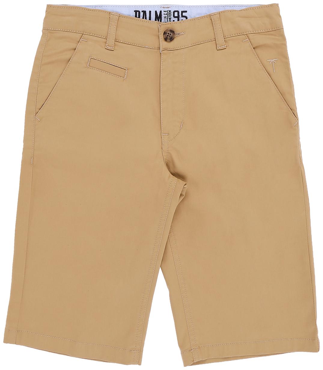 

Gini Jony Baby boy Cotton Solid Shorts - Brown