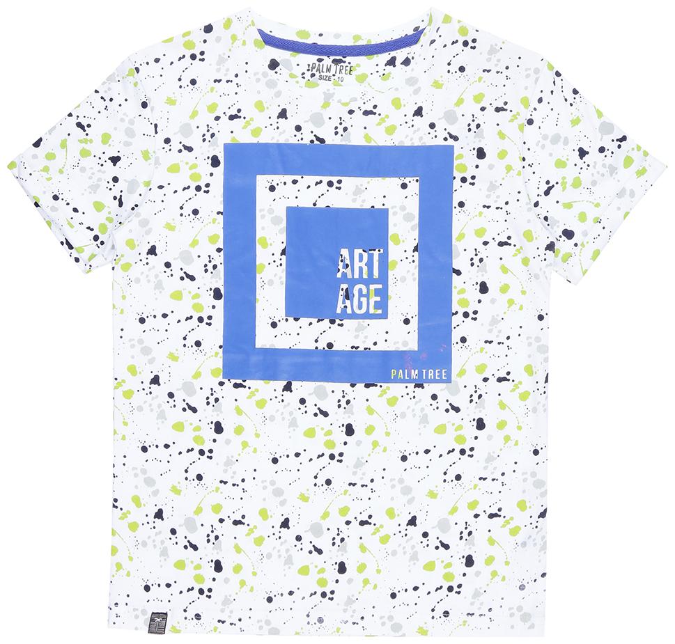 

PALM TREE Boy Cotton blend Printed T-shirt - Green
