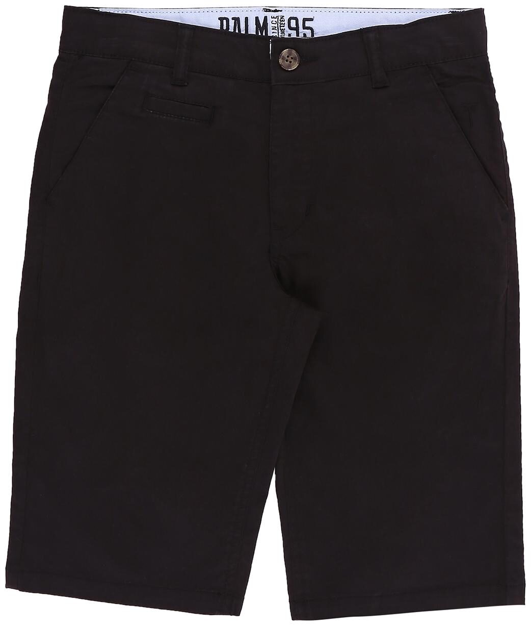

Gini Jony Boy Solid Shorts - Black