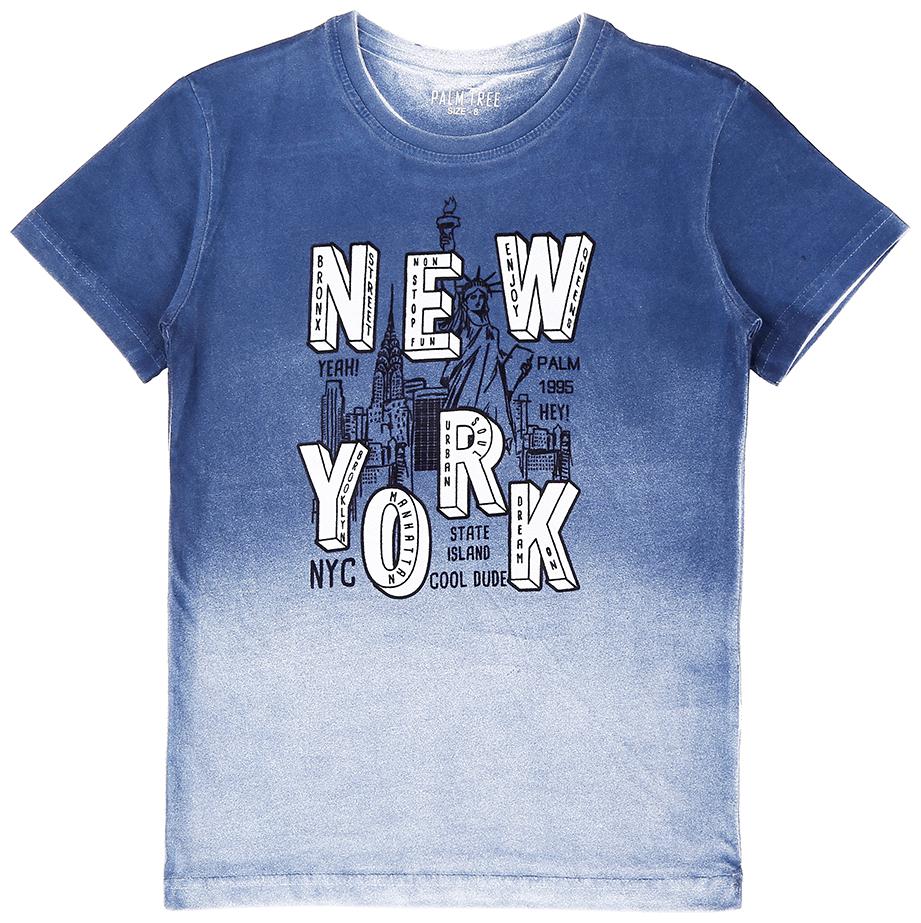 

Palm Tree Boys Blue T-Shirt
