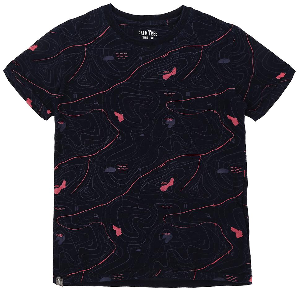 

PALM TREE Boy Cotton blend Printed T-shirt - Blue