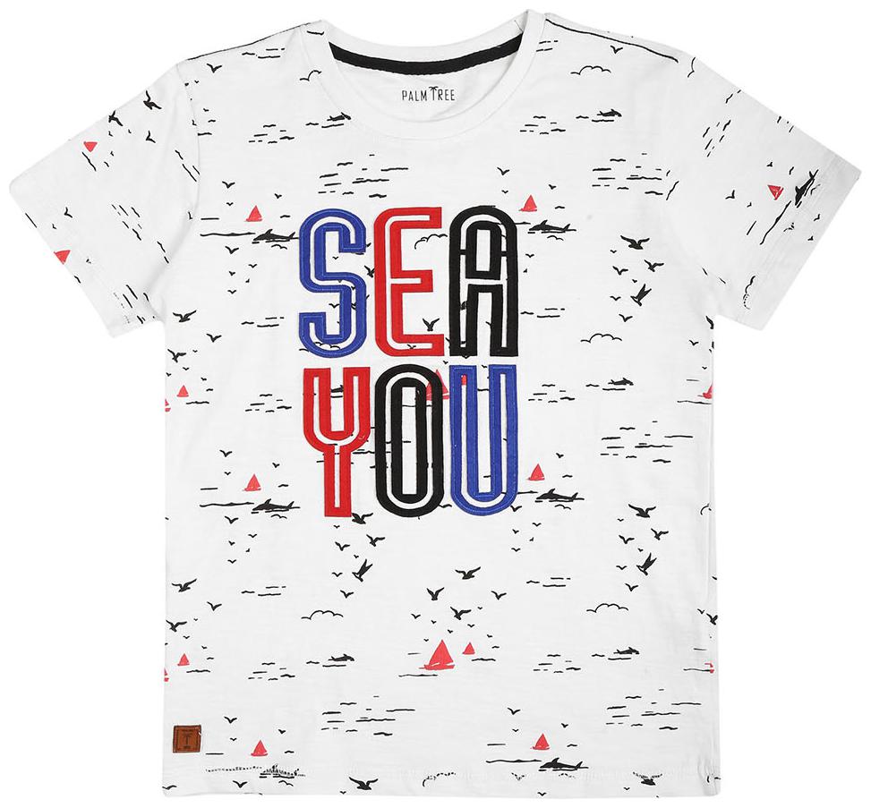 

PALM TREE Boy Cotton blend Printed T-shirt - Multi