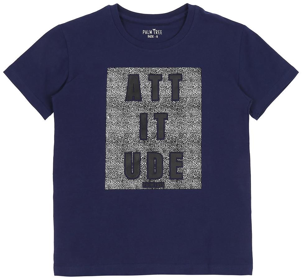 

Palm Tree Boys Navy T-Shirt
