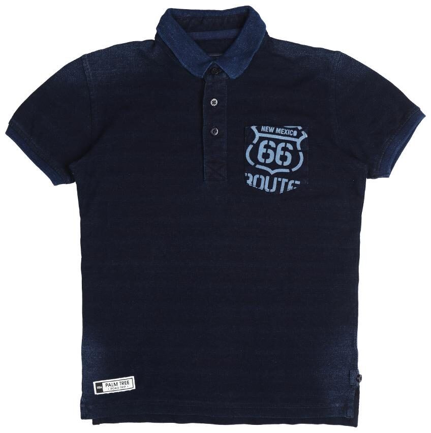 

PALM TREE Boy Cotton blend Printed T-shirt - Blue