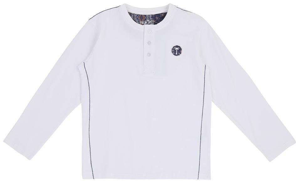 

Gini Jony Boy Cotton Solid T-shirt - White