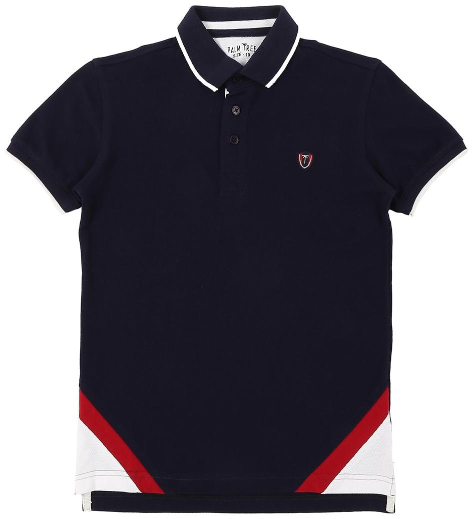 

Gini Jony Boy Cotton Solid T-shirt - Blue