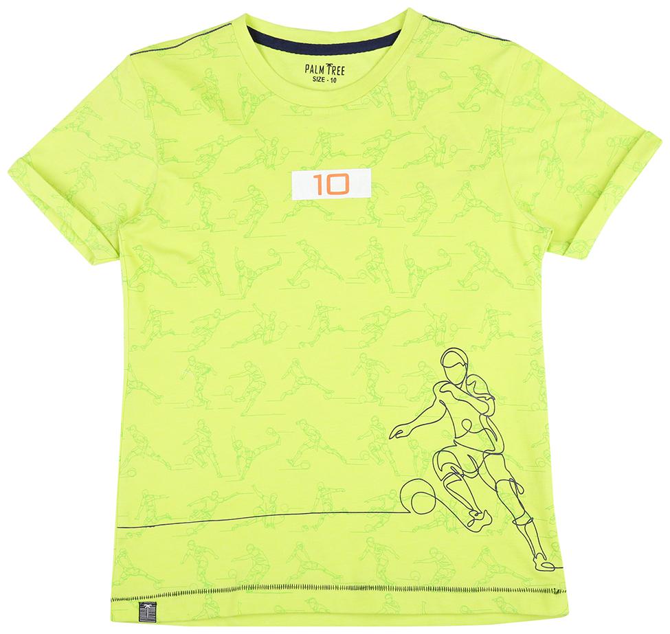 

PALM TREE Boy Cotton blend Printed T-shirt - Green