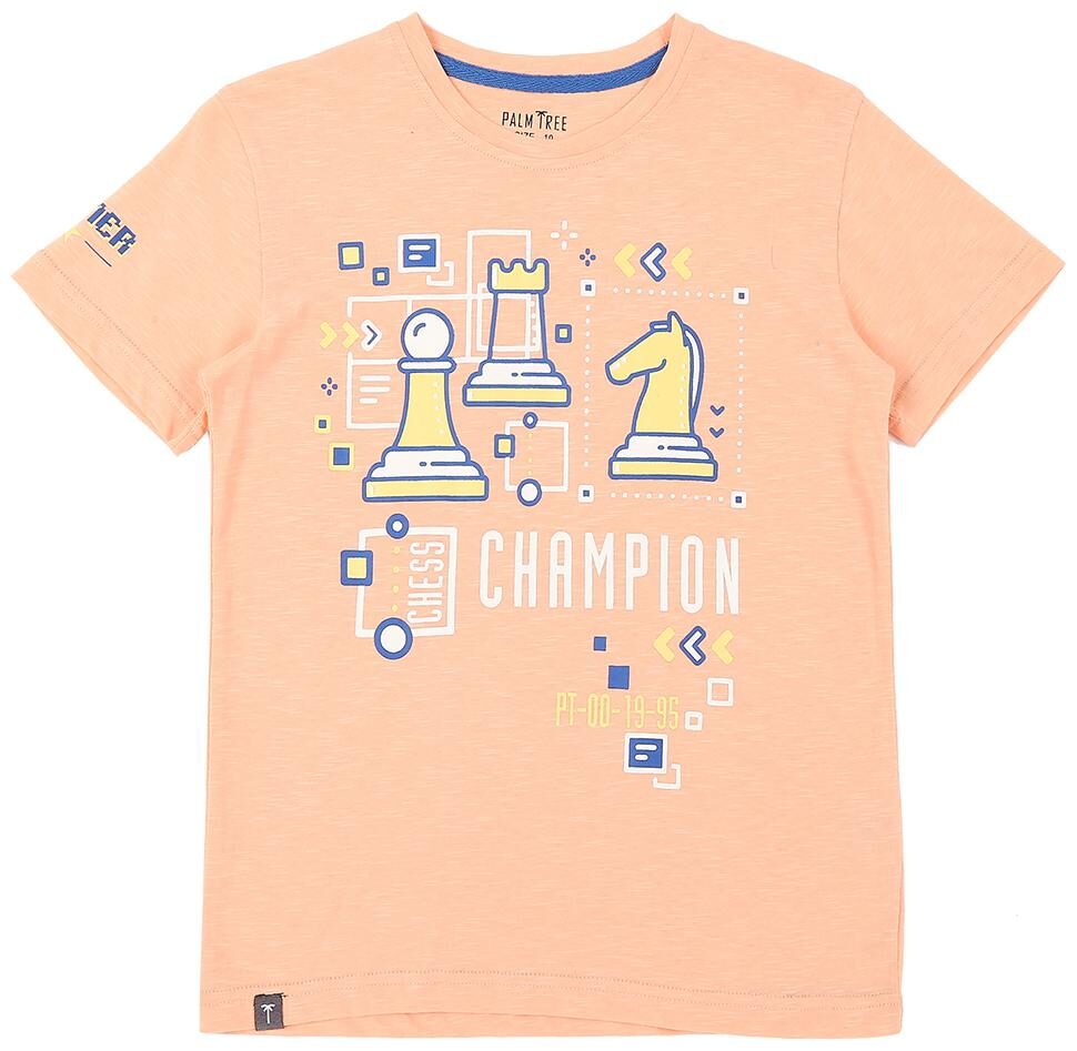 

Palm Tree Boys Pink T-Shirt