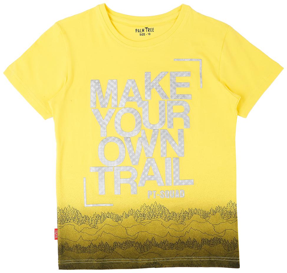 

Palm Tree Boys Yellow T-Shirt