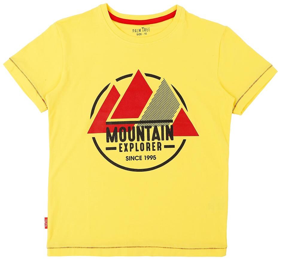 

Palm Tree Boys Yellow T-Shirt