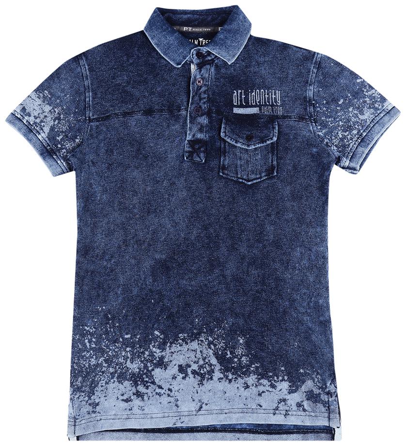 

PALM TREE Boy Cotton Printed T-shirt - Blue