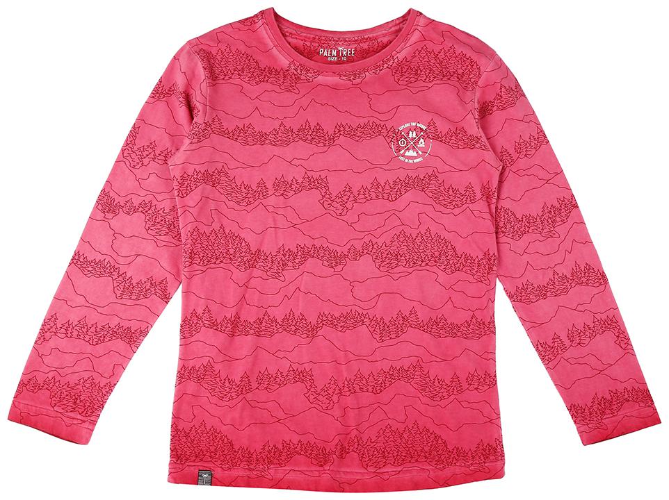 

Palm Tree Boys Pink T-Shirt