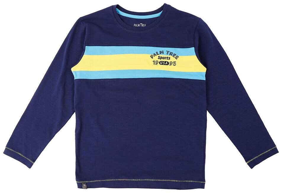 

Palm Tree Boys Navy T-Shirt