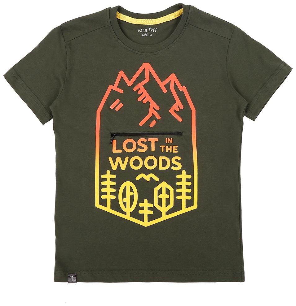 

Palm Tree Boys Green T-Shirt