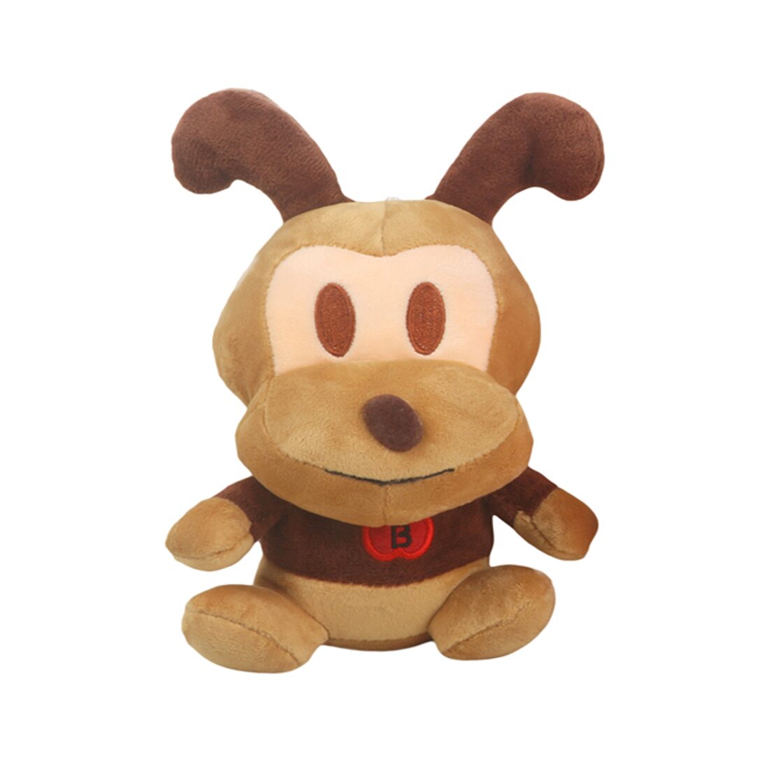 

Pandora 15 Non-Toxic Supersoft Fabric Cute Stuffed Big Face Dog Toy Gift For Kids Tan