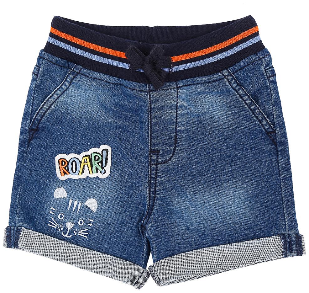 

Pantaloons Baby Baby boy Cotton Printed Shorts - Blue