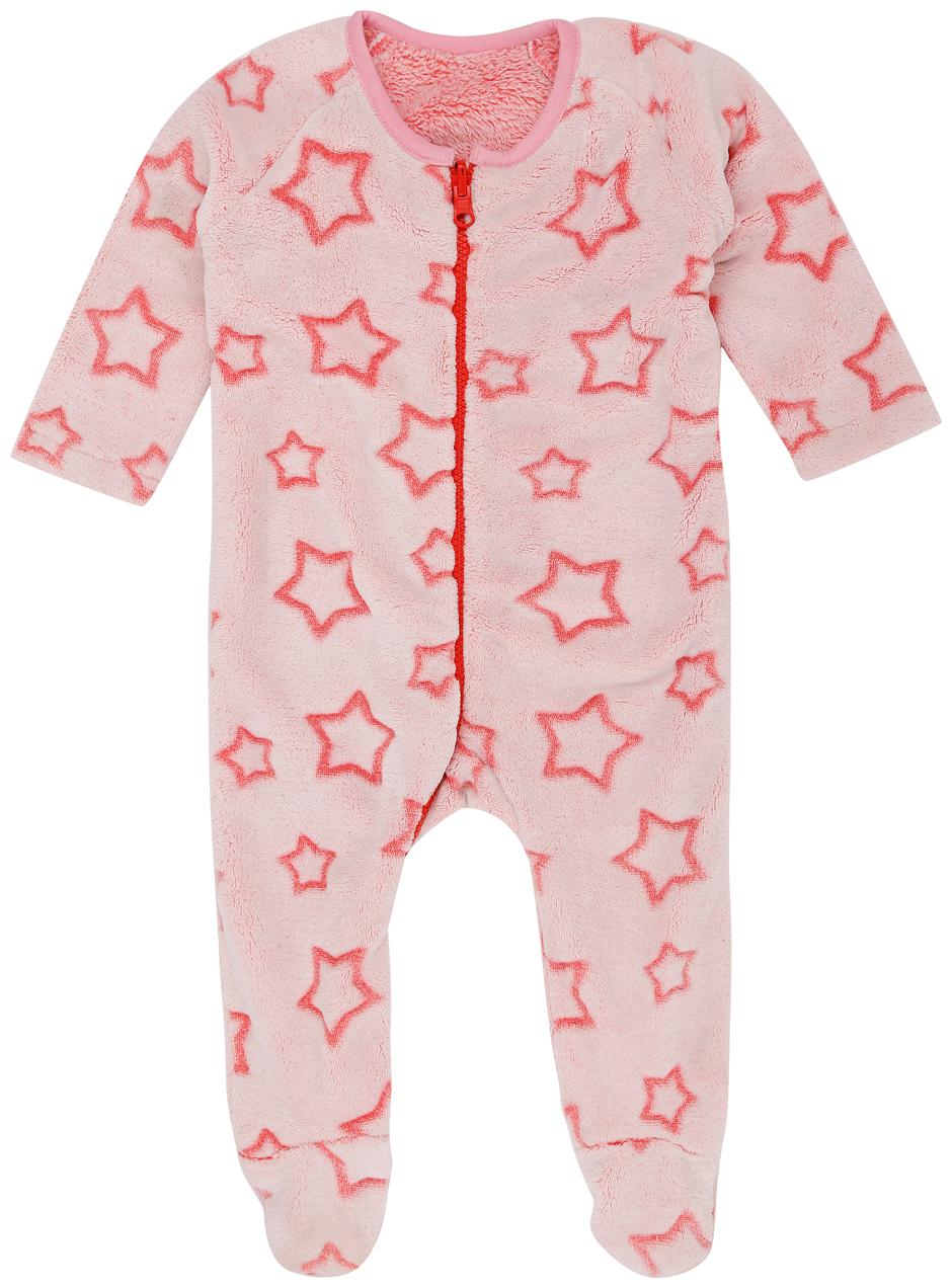 

Pantaloons Baby Baby girl Cotton Printed Sleep suit - Pink