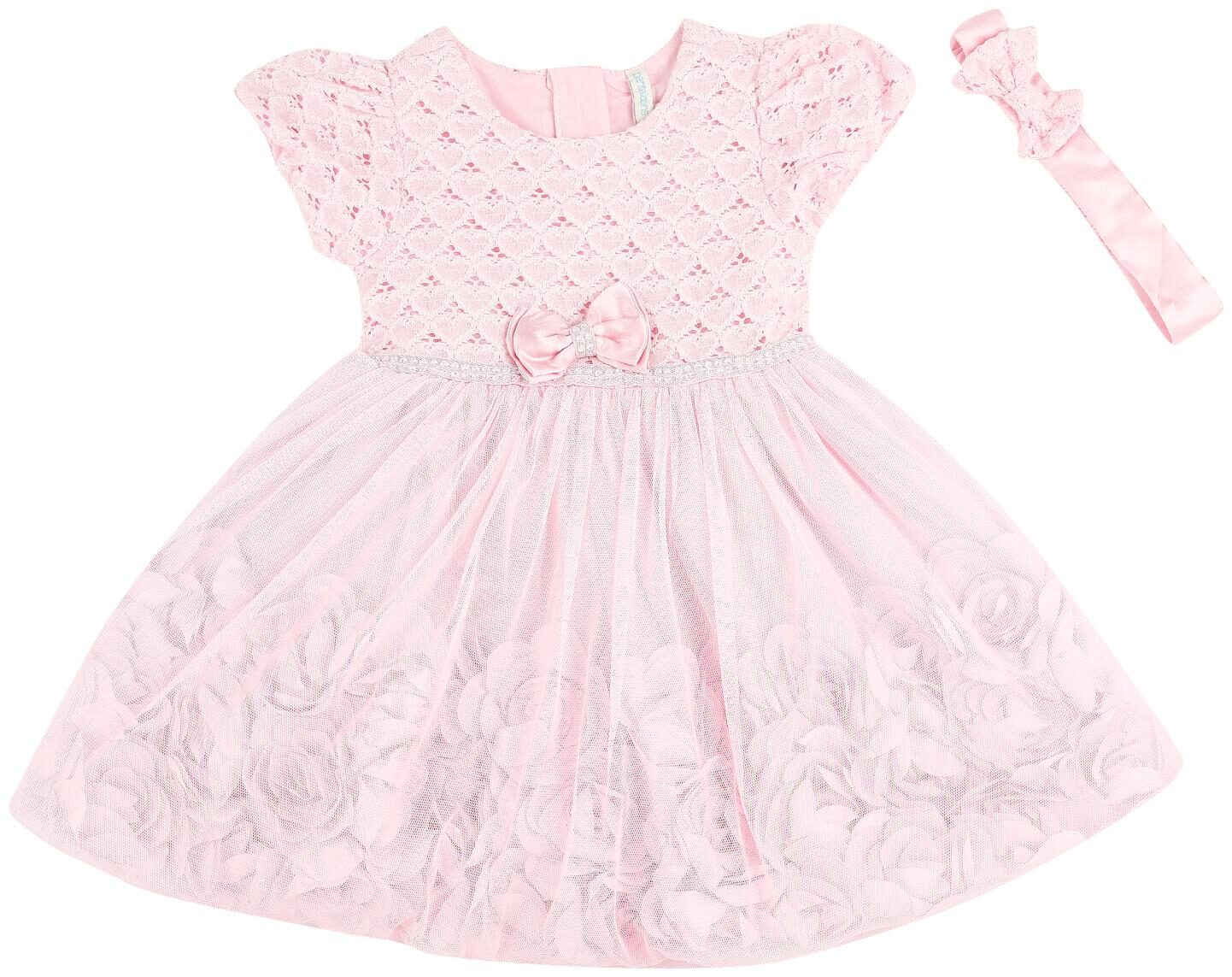 

Pantaloons Baby Baby girl Cotton Printed Princess frock - Pink