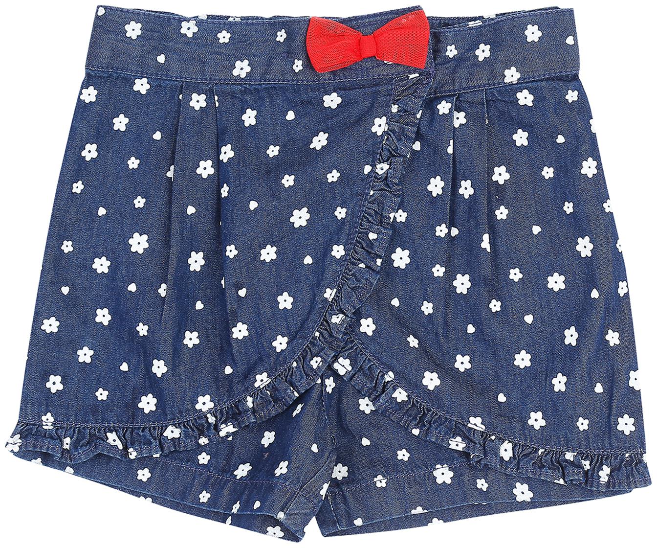 

Pantaloons Baby Baby girl Cotton Printed Shorts - Blue