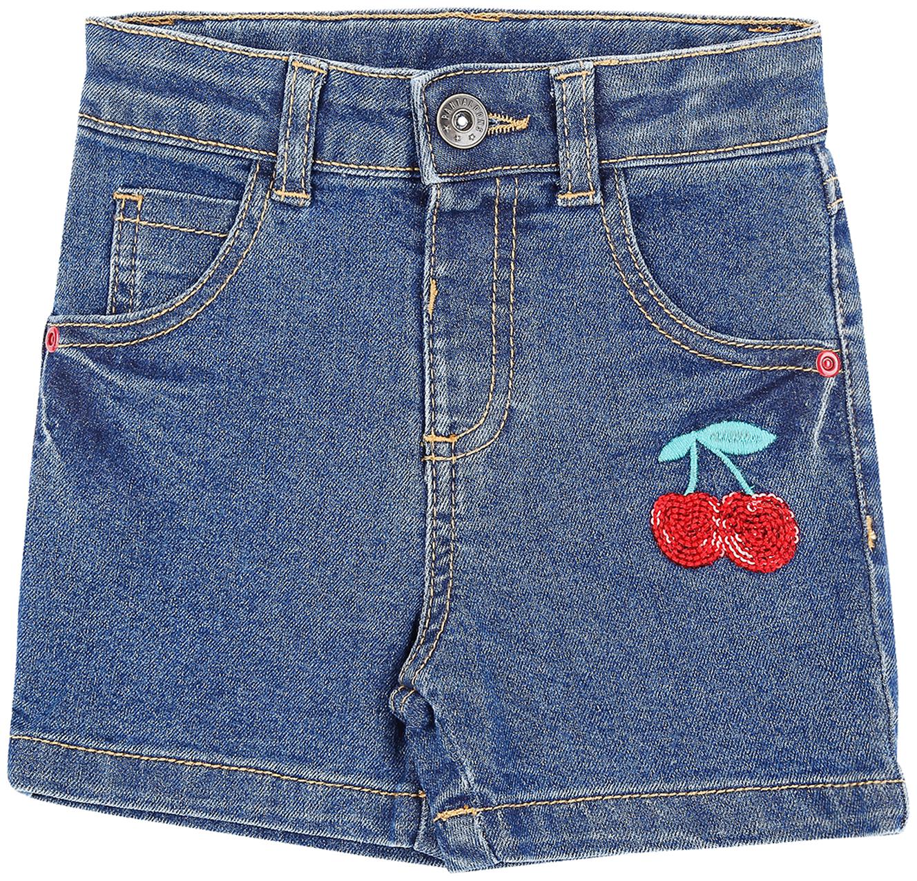 

Pantaloons Baby Baby girl Cotton Solid Shorts - Blue
