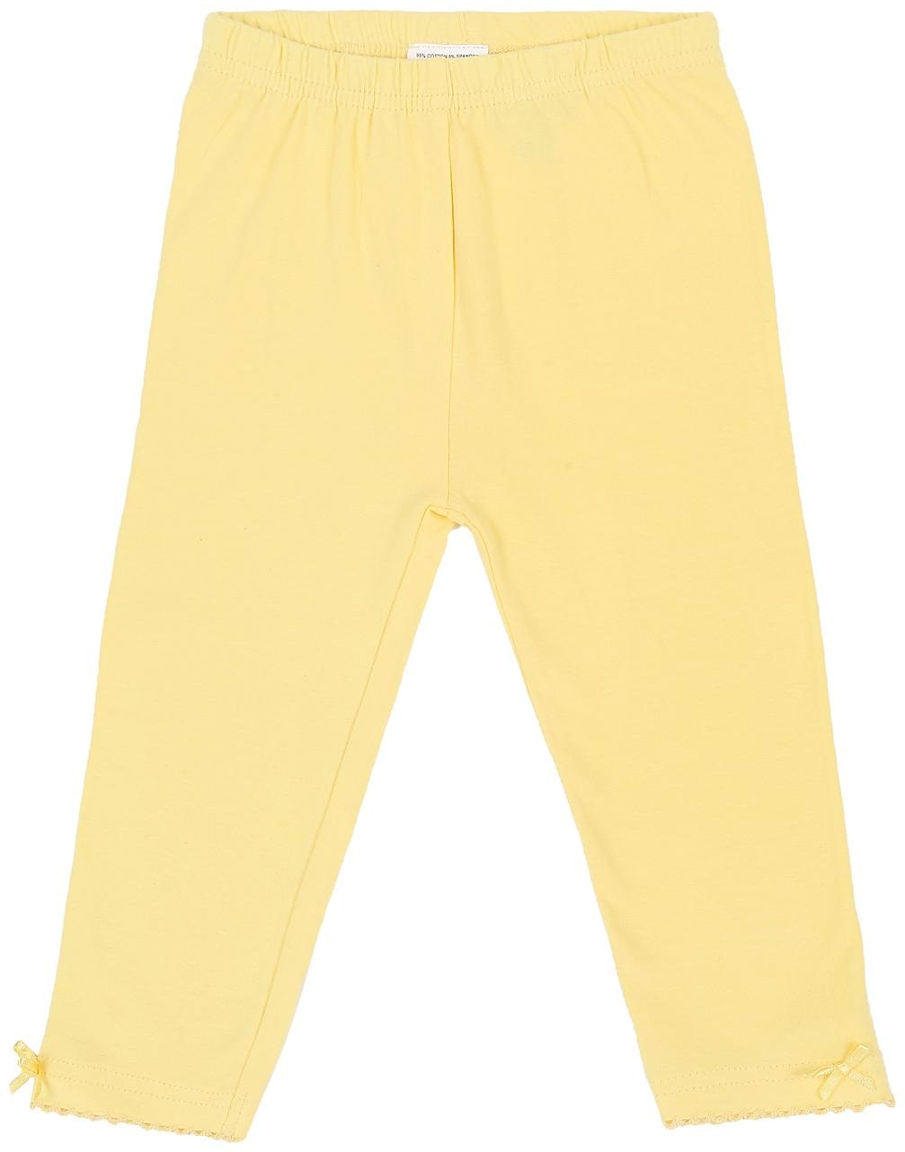 

Pantaloons Baby Baby girl Cotton Solid Leggings - Yellow