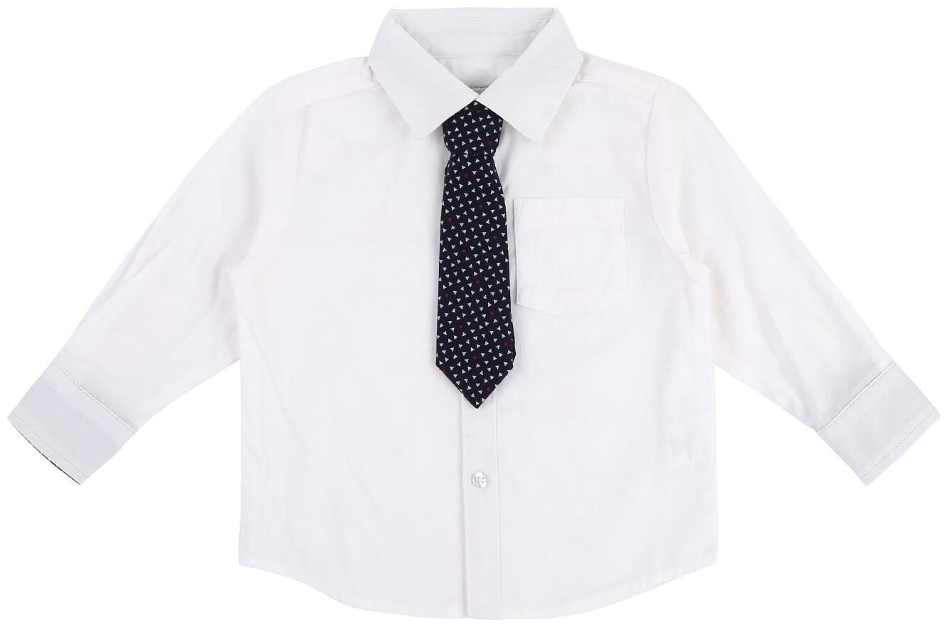 

Pantaloons Baby Cotton Solid Shirt for Baby Boy - White